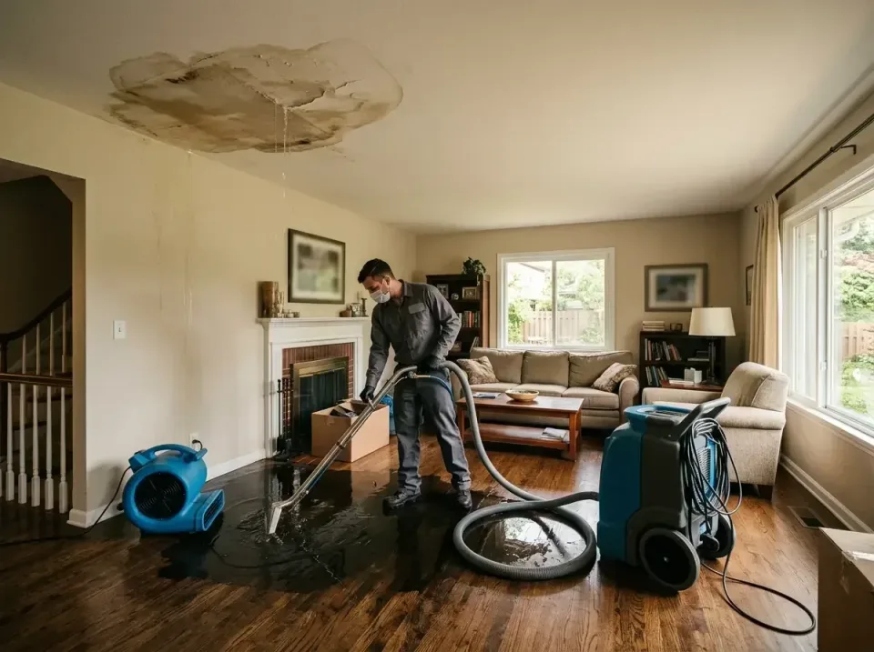 attic-pipe-burst-ceiling-drip-008 — frequently asked questions, Water Damage Restoration & Carpet Care in Middlefield, OH